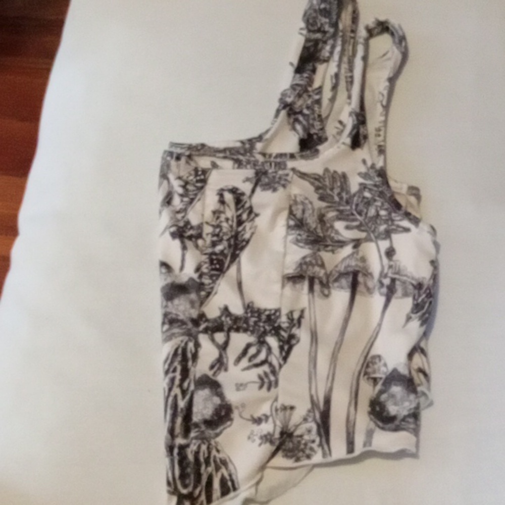 Black and white shirt